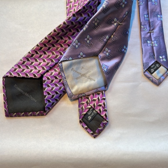 Bundle of 2 ZEGNA Neckties - Picture 2 of 6